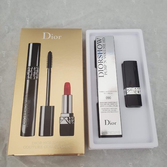 NEW Dior Pump Volume HD Mascara & 999 lipstick - Picture 3 of 6